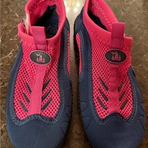 Women’s Pink and Blue Swim Water Shoes